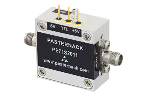 SPST、PIN ダイオードスイッチ、動作周波数 50 MHz 〜 40 GHz、最大 1 W (+30 dBm)、2.92mm